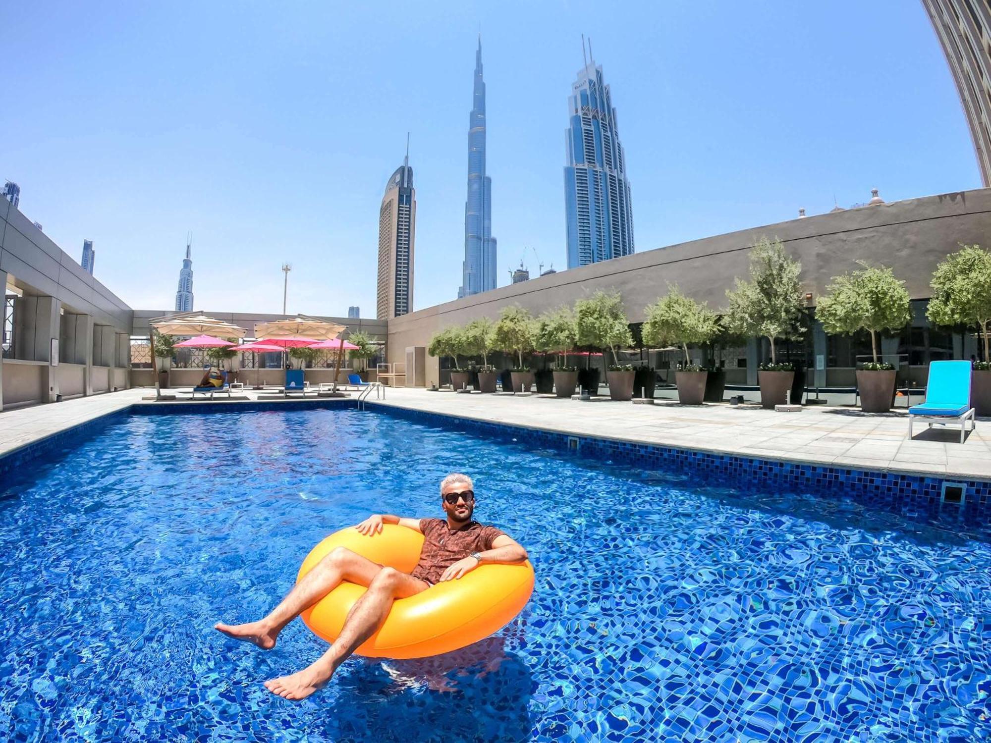 Rove Downtown Hotell Dubai Eksteriør bilde