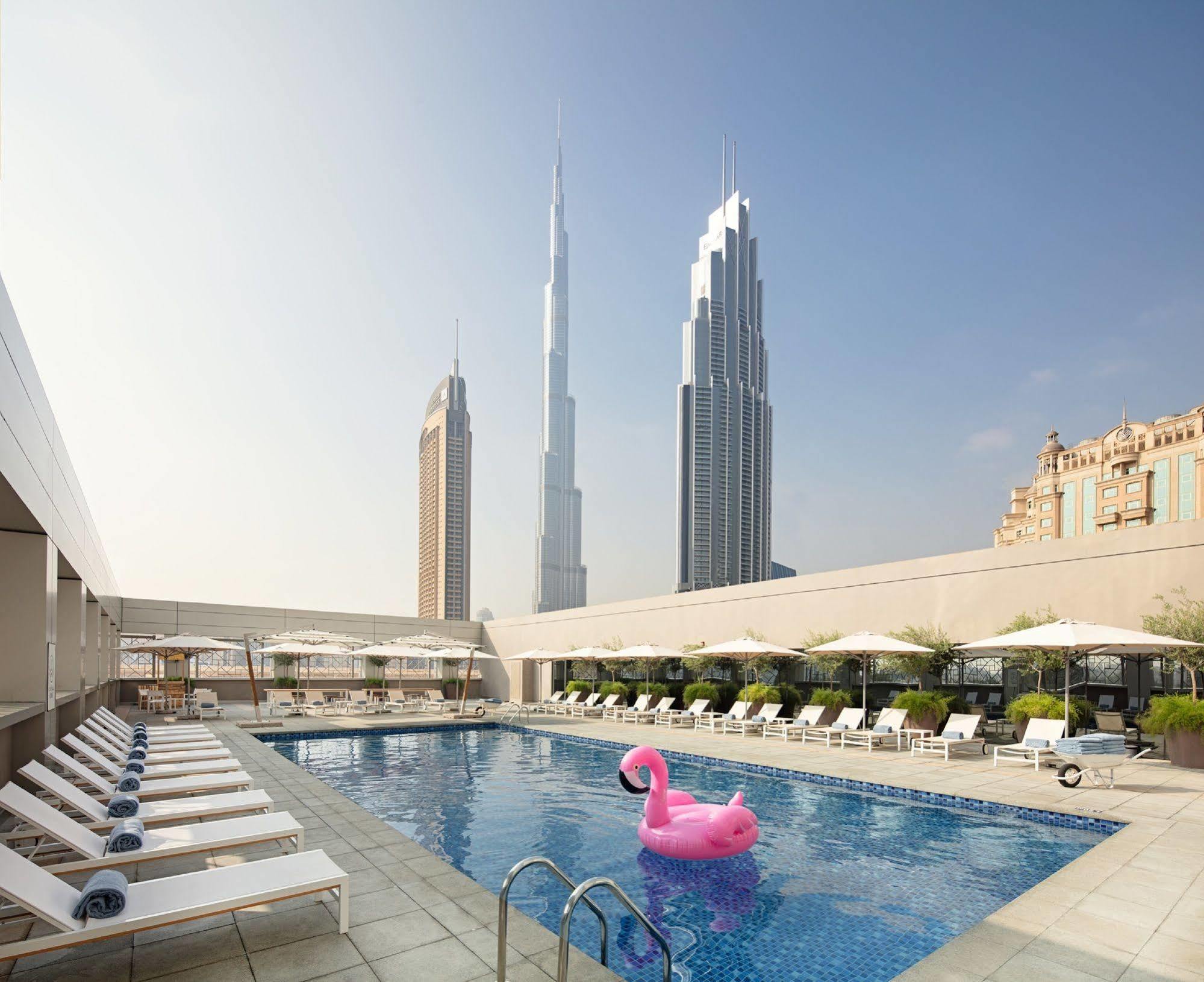 Rove Downtown Hotell Dubai Eksteriør bilde